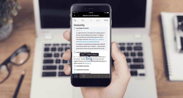 Black's Law Dictionary App